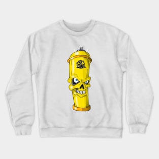 Yellow spray can Crewneck Sweatshirt